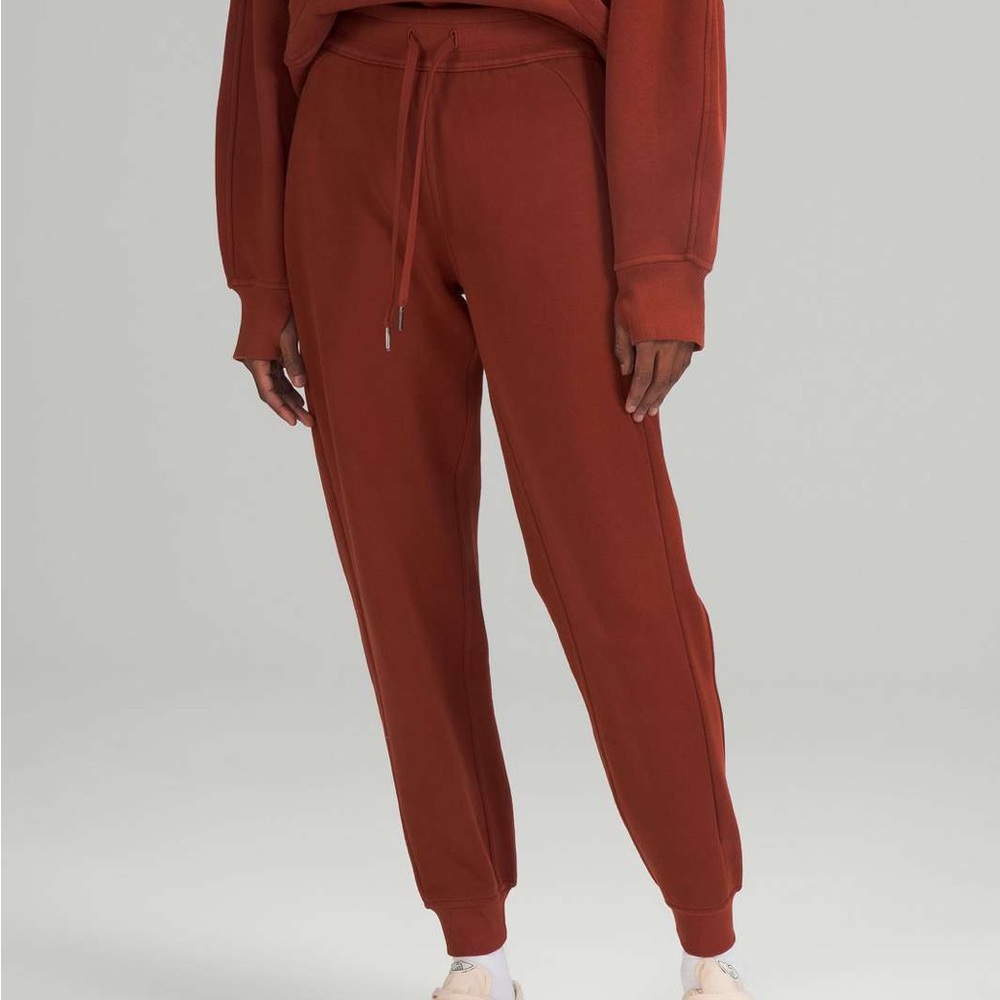 NWOT Lululemon Scuba High-Rise Jogger Full Length Date Brown - 14